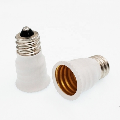 E12 to E14 Adapter US Candelabra Base to EU Chandelier Socket Converter