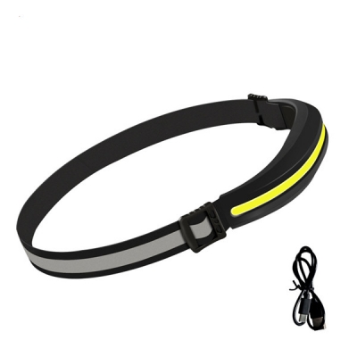 Wholesale Long Range led head lamps High Bright 400 lumen 8w mini head torch red light USB headlamp 