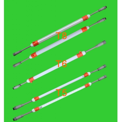 IP67 Waterproof T8 T6 T5 Flicker Free Dimmable 2ft 4ft 5ft Customized Poultry LED Tube light for Livestock Chicken Farm Broilers Illumination  