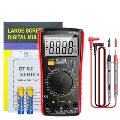 Backlight Electrician Anti-Burn Hight Precision Multifunctional Digit Handheld Digital Multimeter
