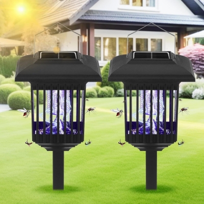 Outdoor Electronic Anti Mosquito Insect Fly Repellent Solar Light Electric Mosquito Killer Lamp