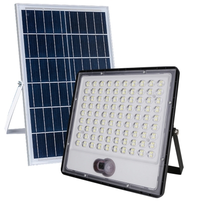 IP65 Waterproof High Brightness Outdoor Lighting 40W 50W 100W PIR Motion Sensor Solar Flood Light with Remote Control 