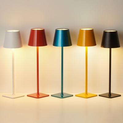 Dimmable Table Lamp Rechargeable Hotel Bar Cork Night Light